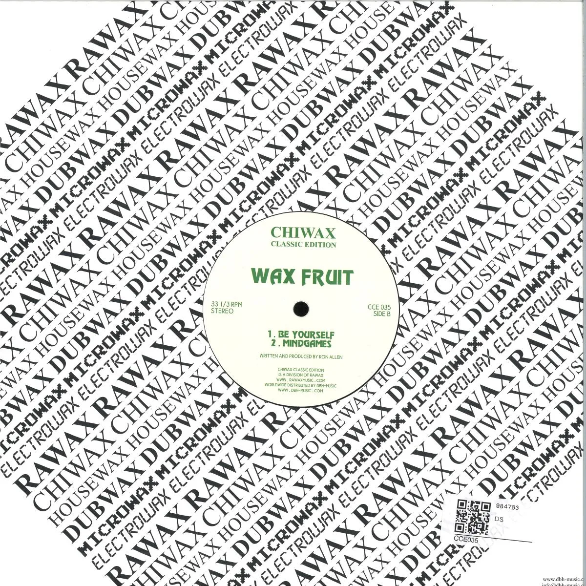 Back cover — Wax Fruit — Whispers