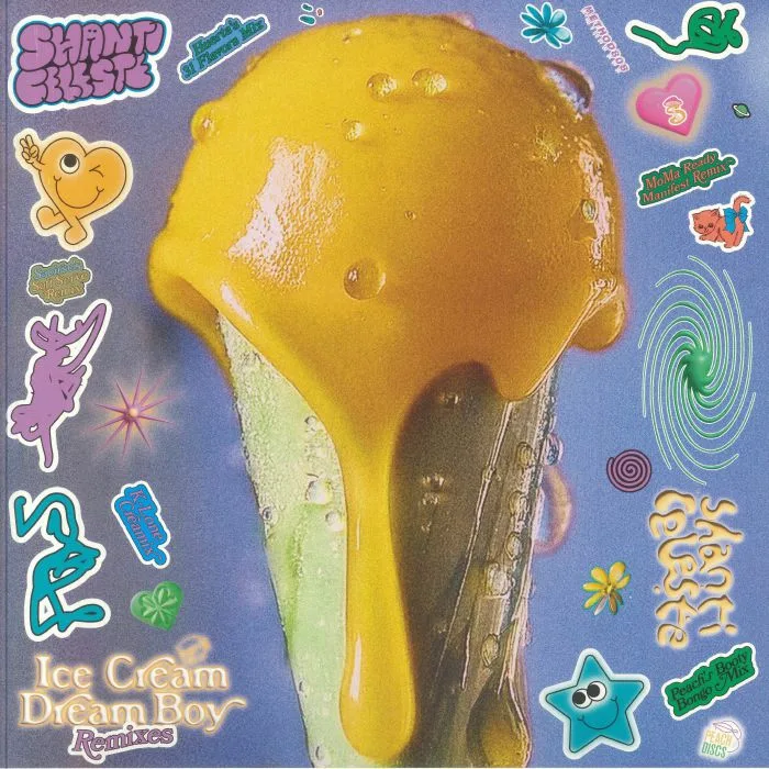 Лицевая сторона обложки — Shanti CELESTE — Ice Cream Dream Boy (remixes)