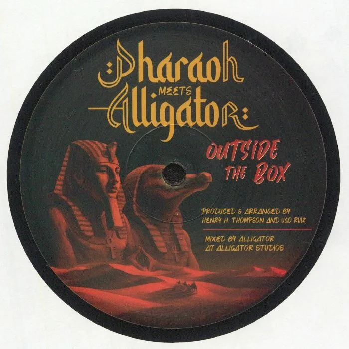 Обратная сторона обложки — KING PHAROAH meets ALLIGATOR DUBS — Kronos