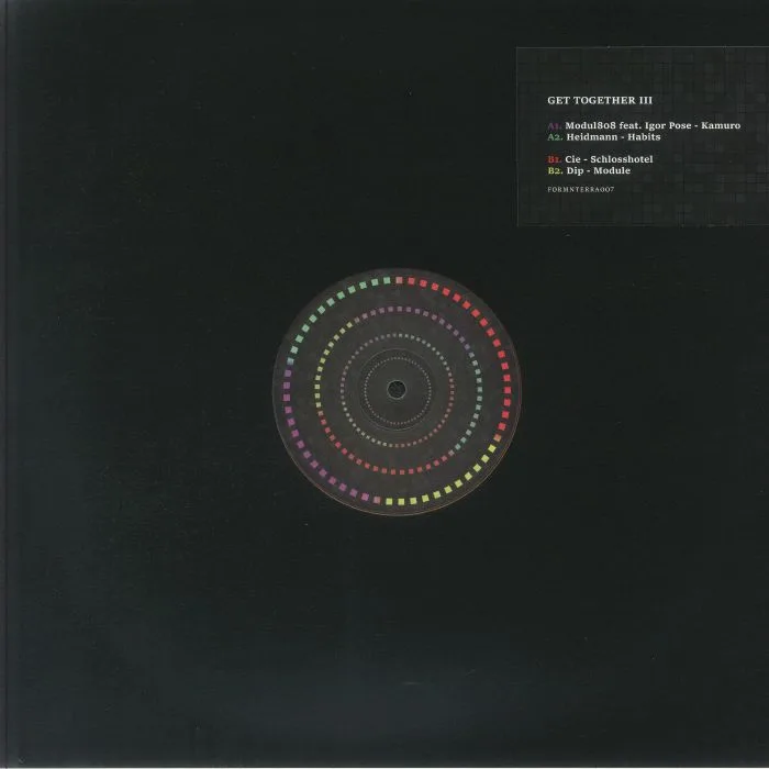 Back cover — MODUL808 feat IGOR POSE / HEIDMANN / CIE / DIP — Get Together III