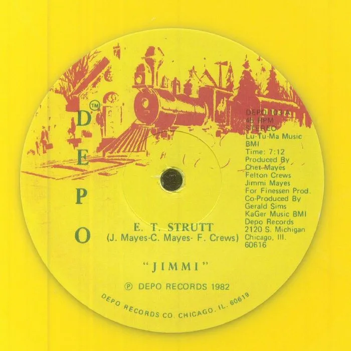 Лицевая сторона обложки — JIMMI — ET Strutt
