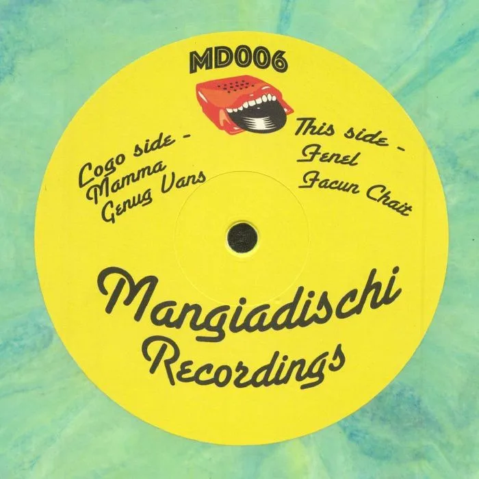 Back cover — MANGIADISCHI — MD006