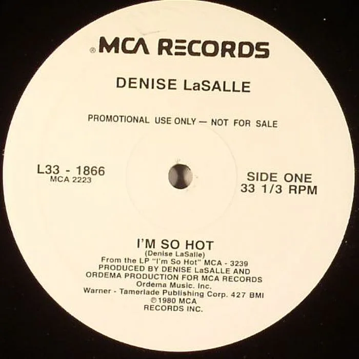 Обратная сторона обложки — Denise LASALLE — I'm So Hot