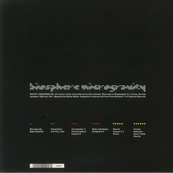 Back cover — BIOSPHERE — Microgravity