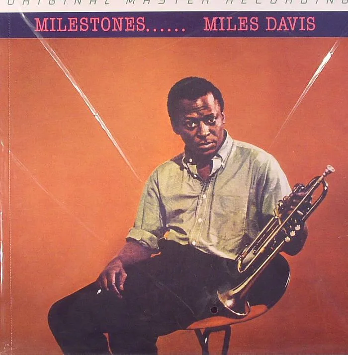 Лицевая сторона обложки — Miles DAVIS — Milestones (mono)