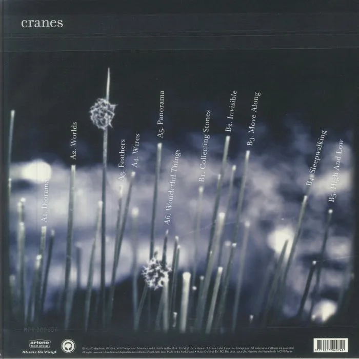 Обратная сторона обложки — CRANES — Cranes (reissue)