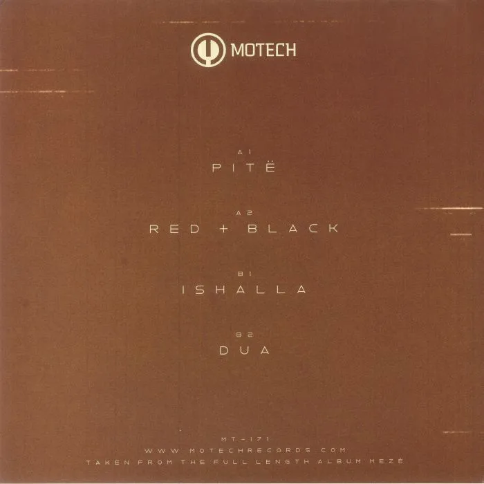 Back cover — DJ 3000 — Pite EP