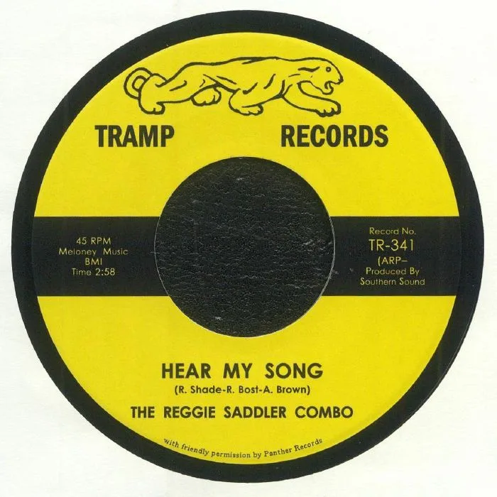 Лицевая сторона обложки — The REGGIE SADDLER COMBO — Hear My Song (reissue)