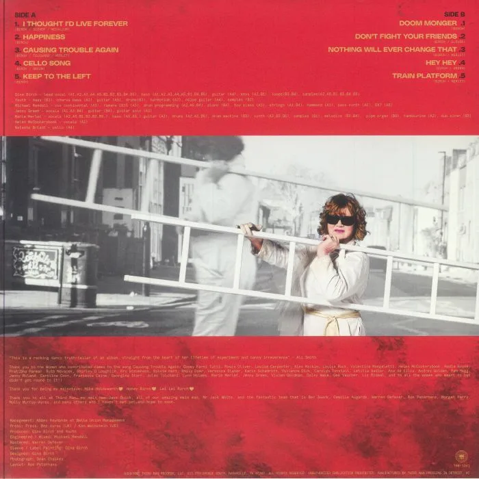 Back cover — Gina BIRCH — Trouble