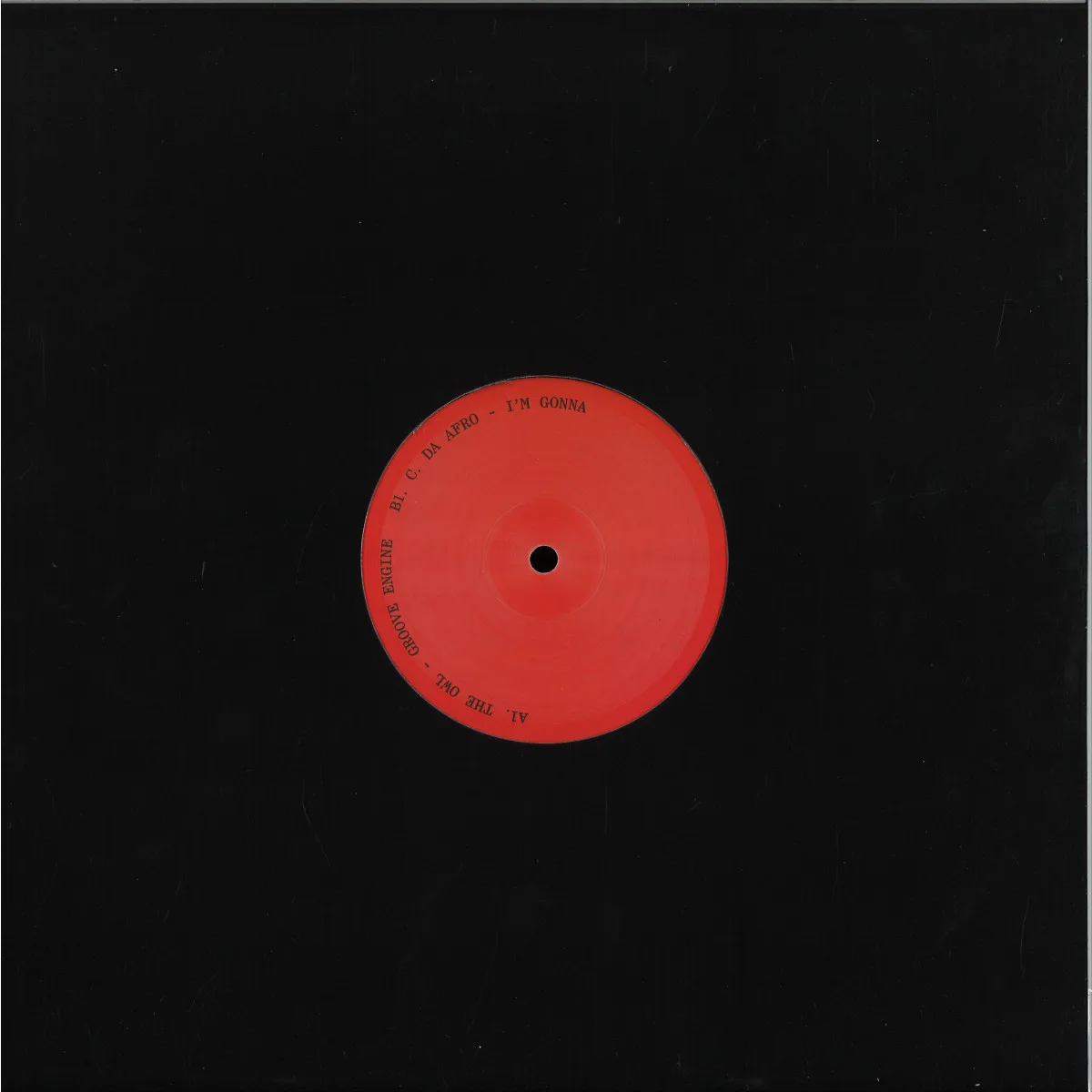 Back cover — The Owl/C Da Afro — Groove Engine EP