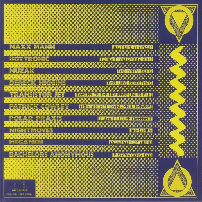 Обратная сторона обложки — VARIOUS — Deep Entries: Gay Electronic Excursions 1980-1985