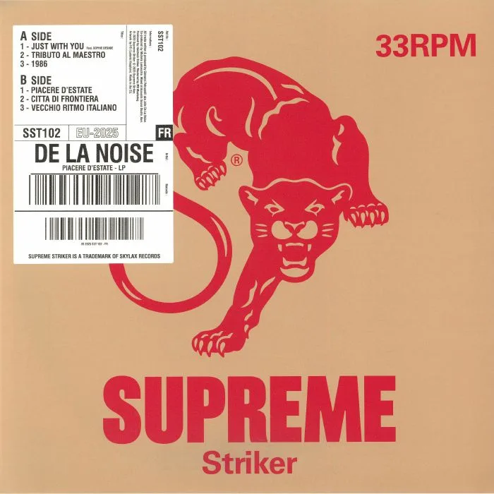 Front cover — JOHN DE LA NOISE — Piacere D'estate