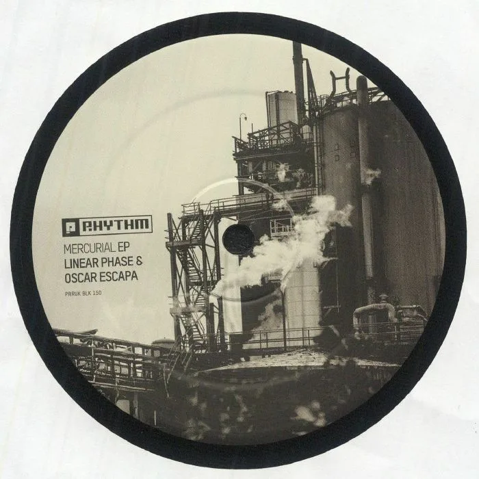 Front cover — LINEAR PHASE / OSCAR ESCAPA — Mercurial EP