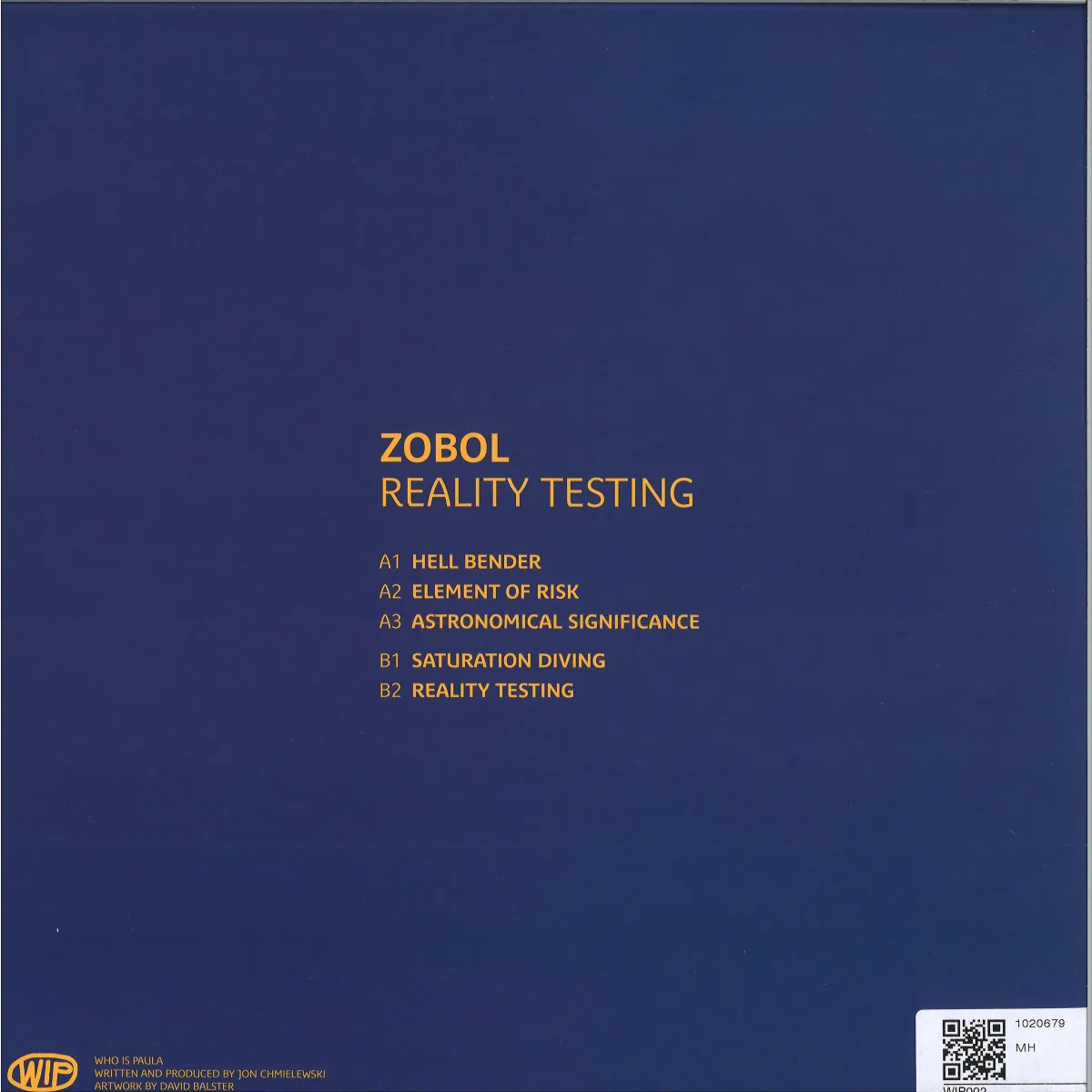 Back cover — Zobol — Reality Testing