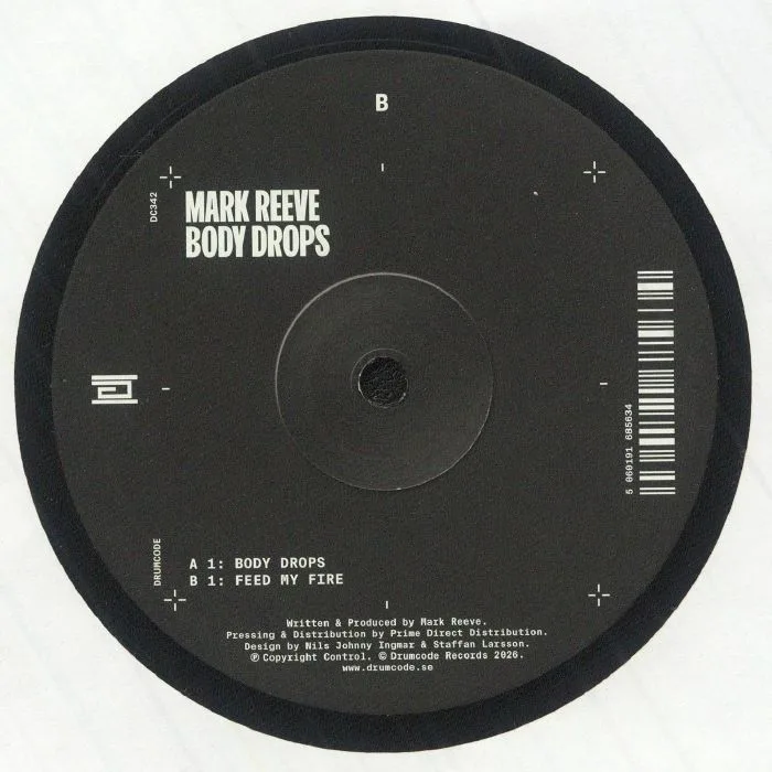 Обратная сторона обложки — Mark REEVE — Body Drops