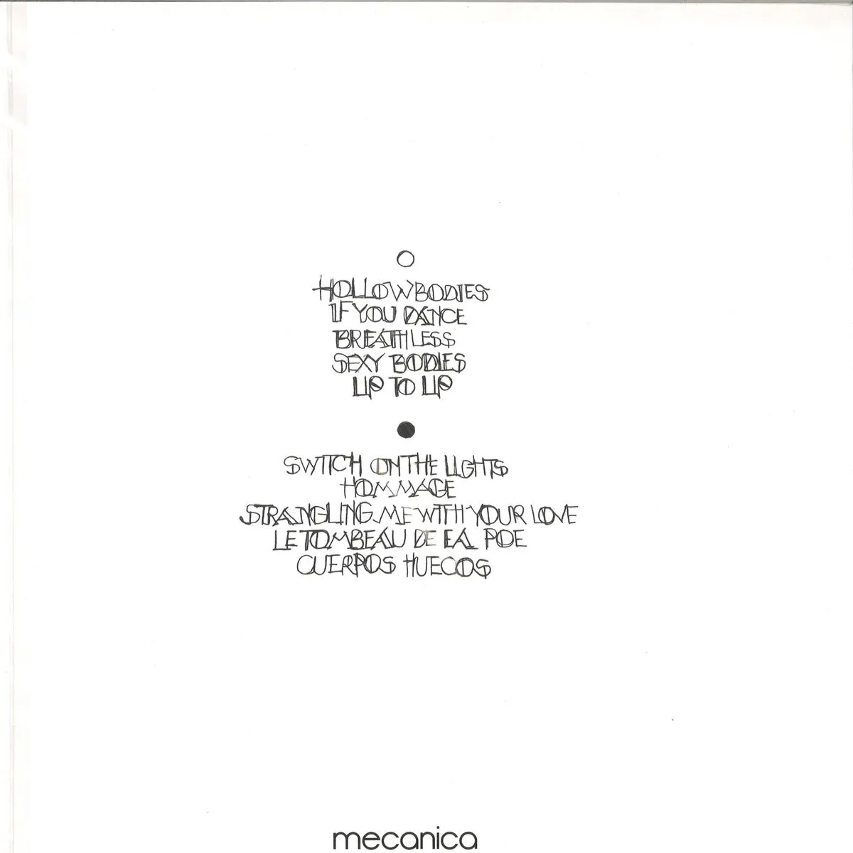 Back cover — Casino Shanghai — Film Lp