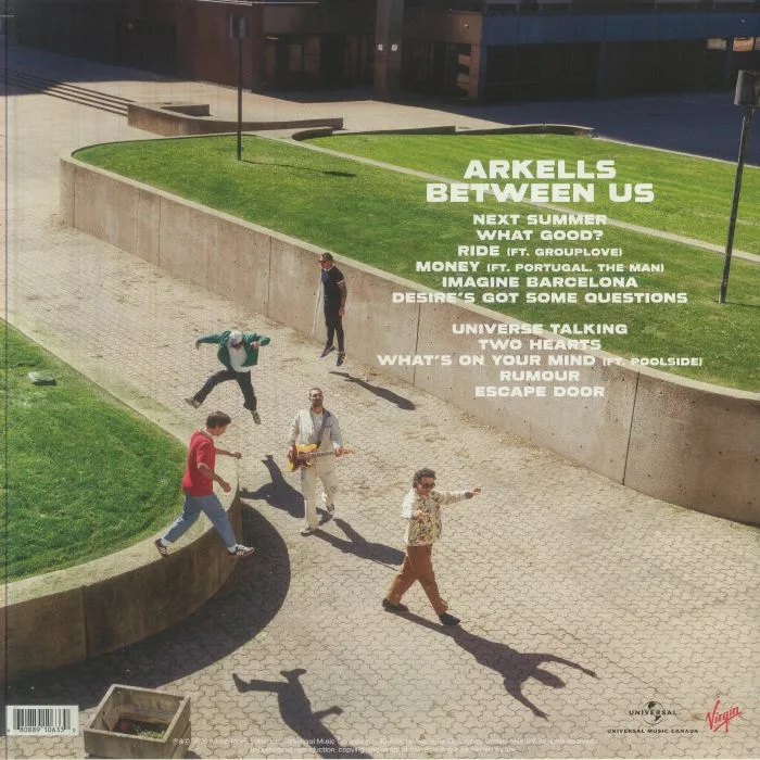Обратная сторона обложки — ARKELLS — Between Us
