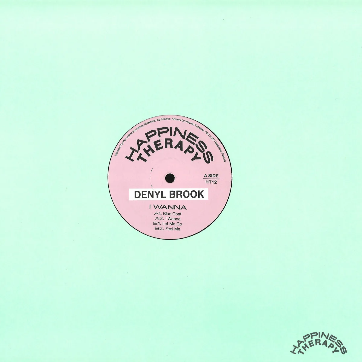 Back cover — Denyl Brook — I Wanna