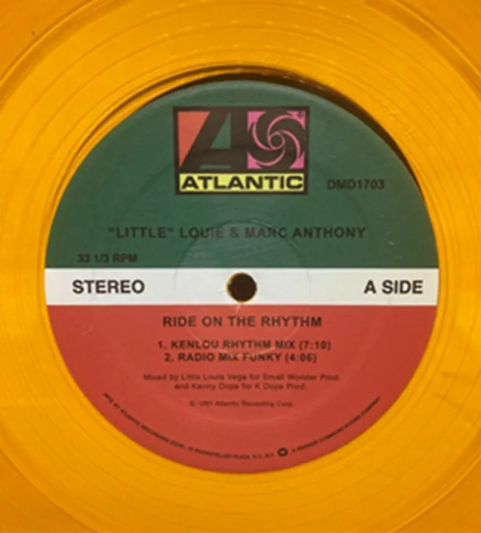 "Little" Louie VEGA / MARC ANTHONY — Ride On The Rhythm (reissue)