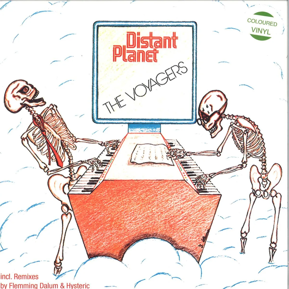 Back cover — THE VOYAGERS — Distant Planet
