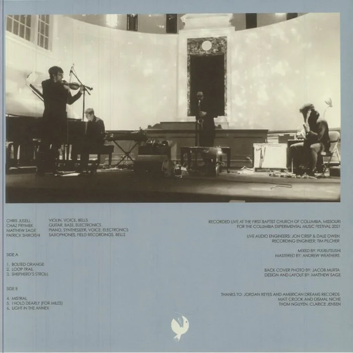 Обратная сторона обложки — FUUBUTSUSHI — Columbia Deluxe (Live)