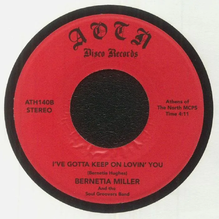 Обратная сторона обложки — Bernetia MILLER / THE SOUL GROOVERS — You Can Tell Me Goodbye (reissue)