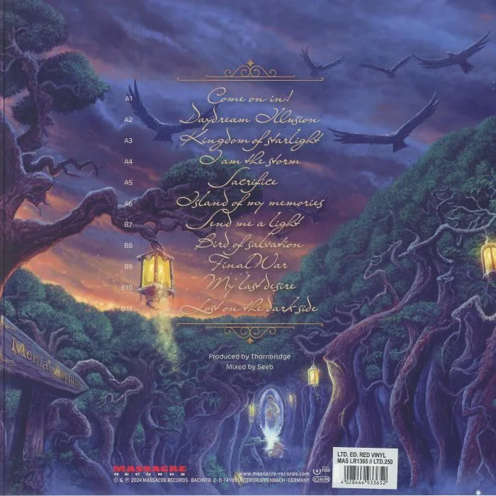 Back cover — THORNBRIDGE — Daydream Illusion