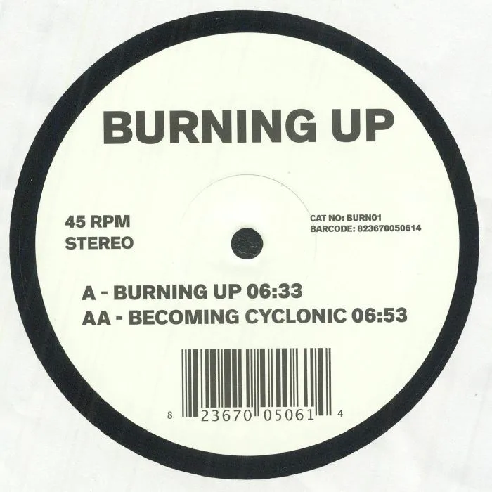 Лицевая сторона обложки — JIMPSTER — Burning Up (reissue)