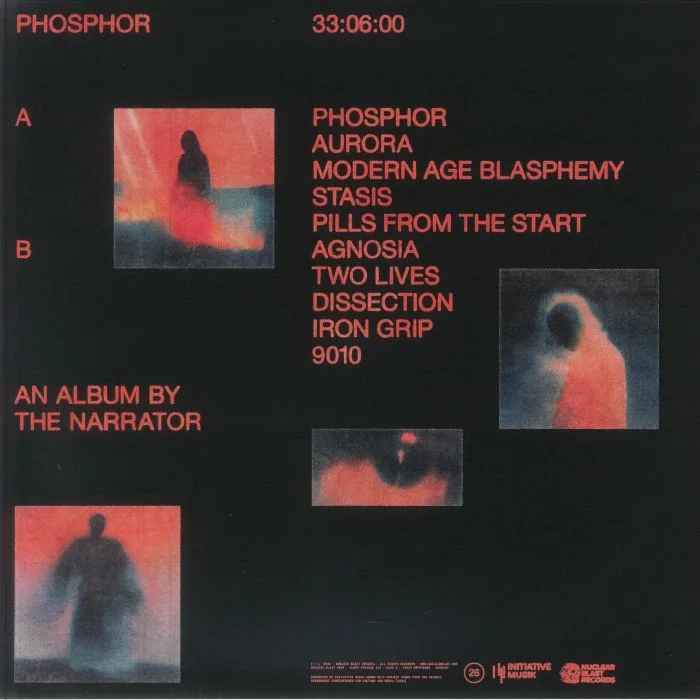 Обратная сторона обложки — The NARRATOR — Phosphor