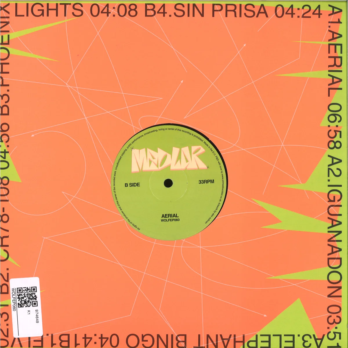 Back cover — Medlar — Aerial