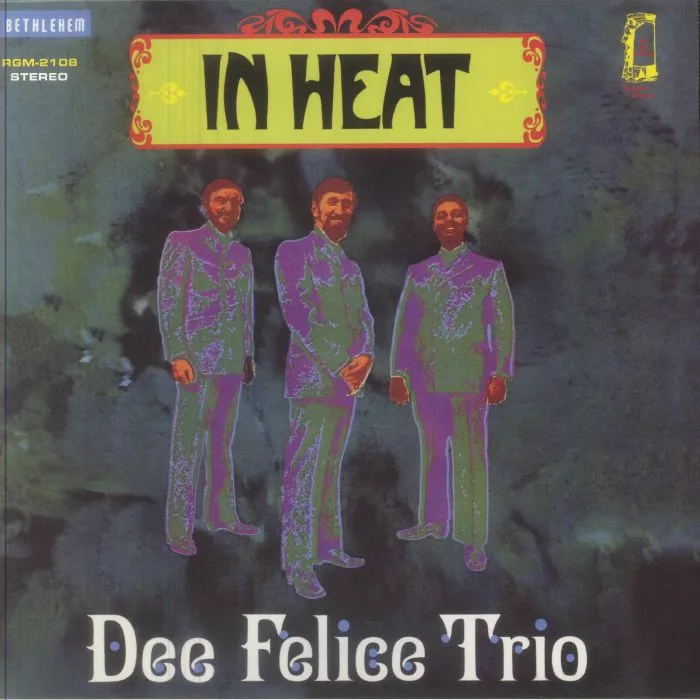 Front cover — DEE FELICE TRIO — In Heat (remastered)