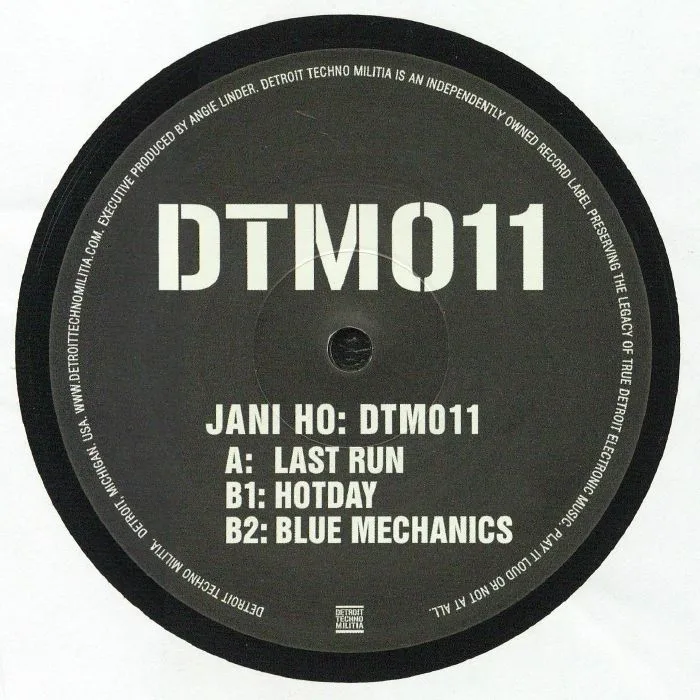 Front cover — Jani HO — DTM 011