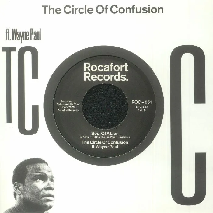 The CIRCLE OF CONFUSION feat WAYNE PAUL — Soul Of A Lion