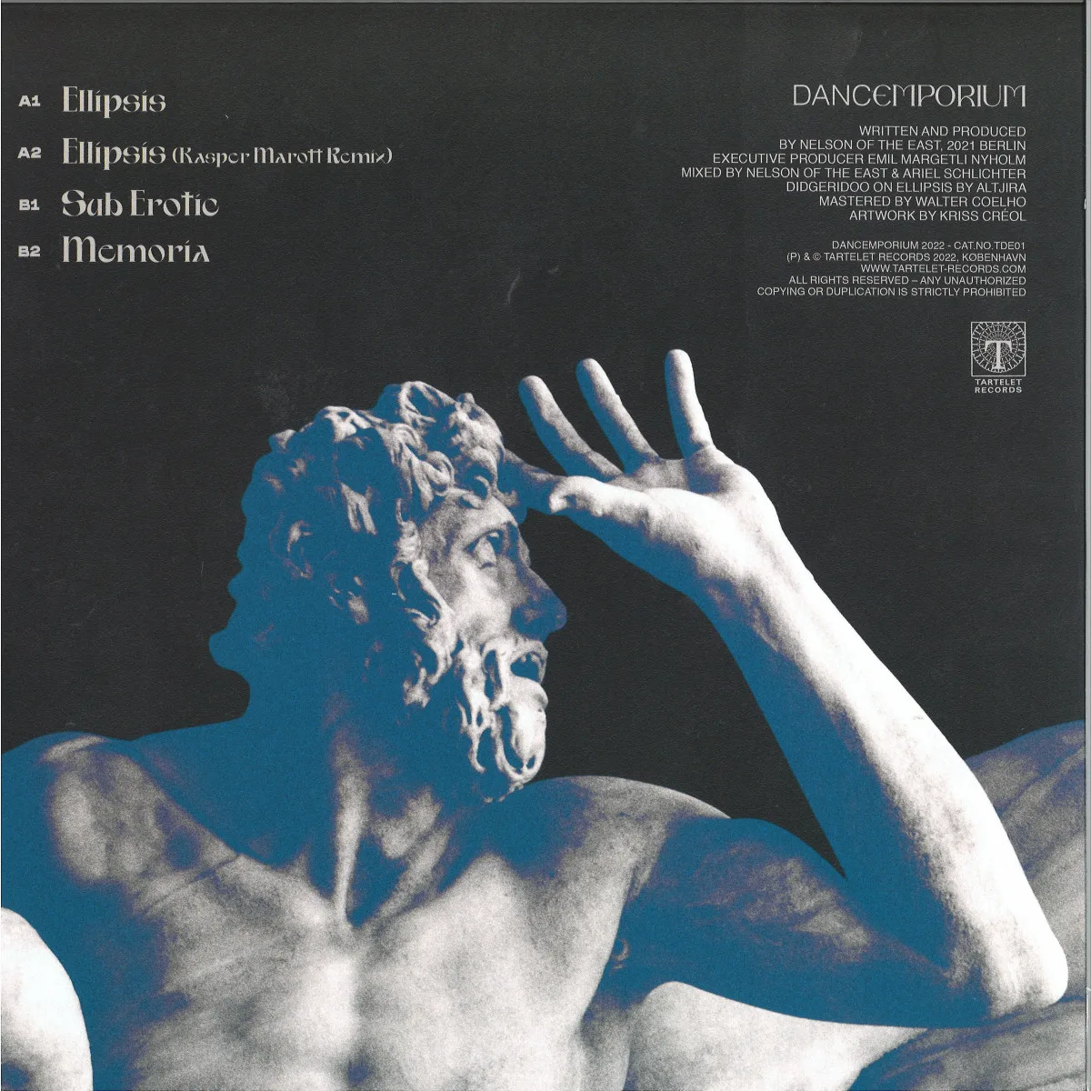 Back cover — Nelson Of The East — Sub-Erotic EP