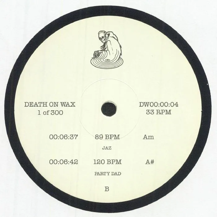 Back cover — JAZ / PARTY DAD — DW 000004