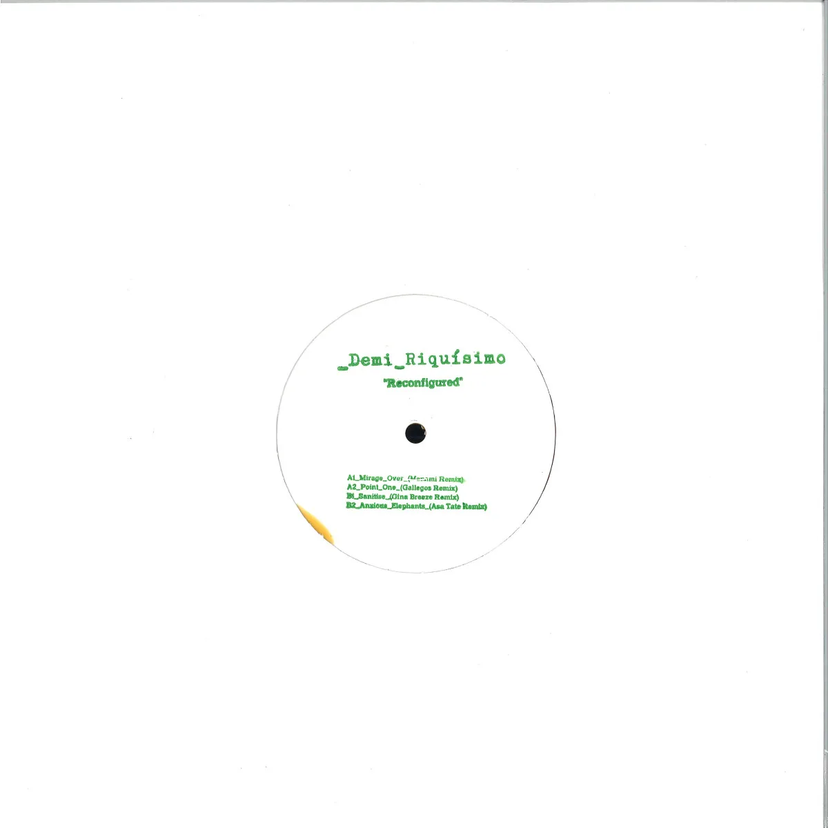 Обратная сторона обложки — Demi Riquisimo — Reconfigured ll (The Remixes)