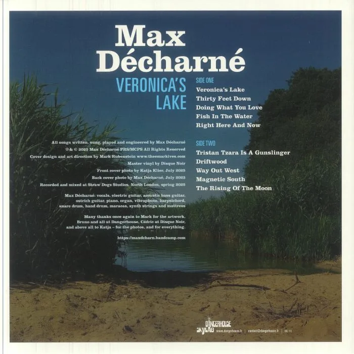 Back cover — Max DECHARNE — Veronica's Lake