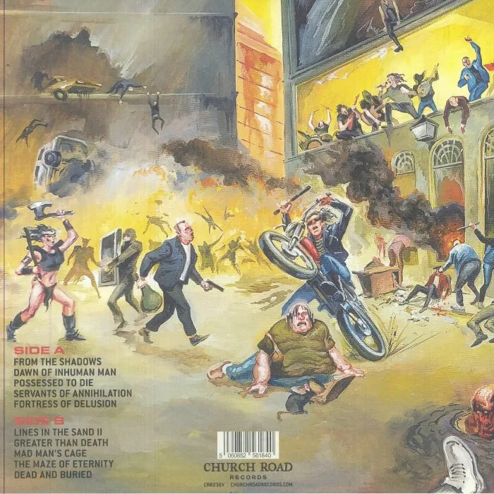 Back cover — INHUMAN NATURE — Greater Than Death