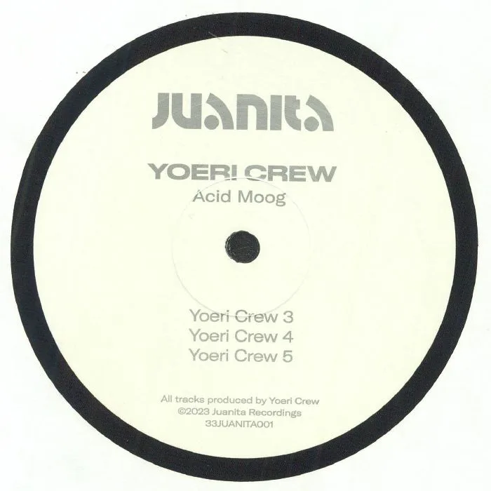 Обратная сторона обложки — YOERI CREW — Acid Moog