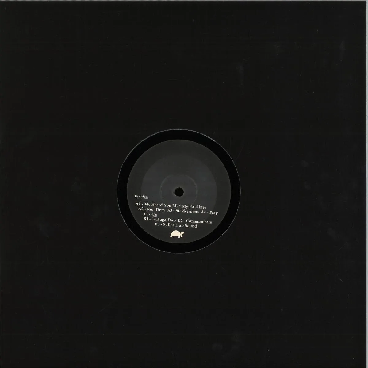 Обратная сторона обложки — Unknown — ECHO LTD 001 LP