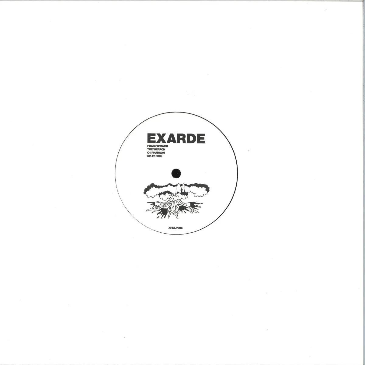 Обратная сторона обложки — Phase O'Matic — The Weapon LP 2x12"