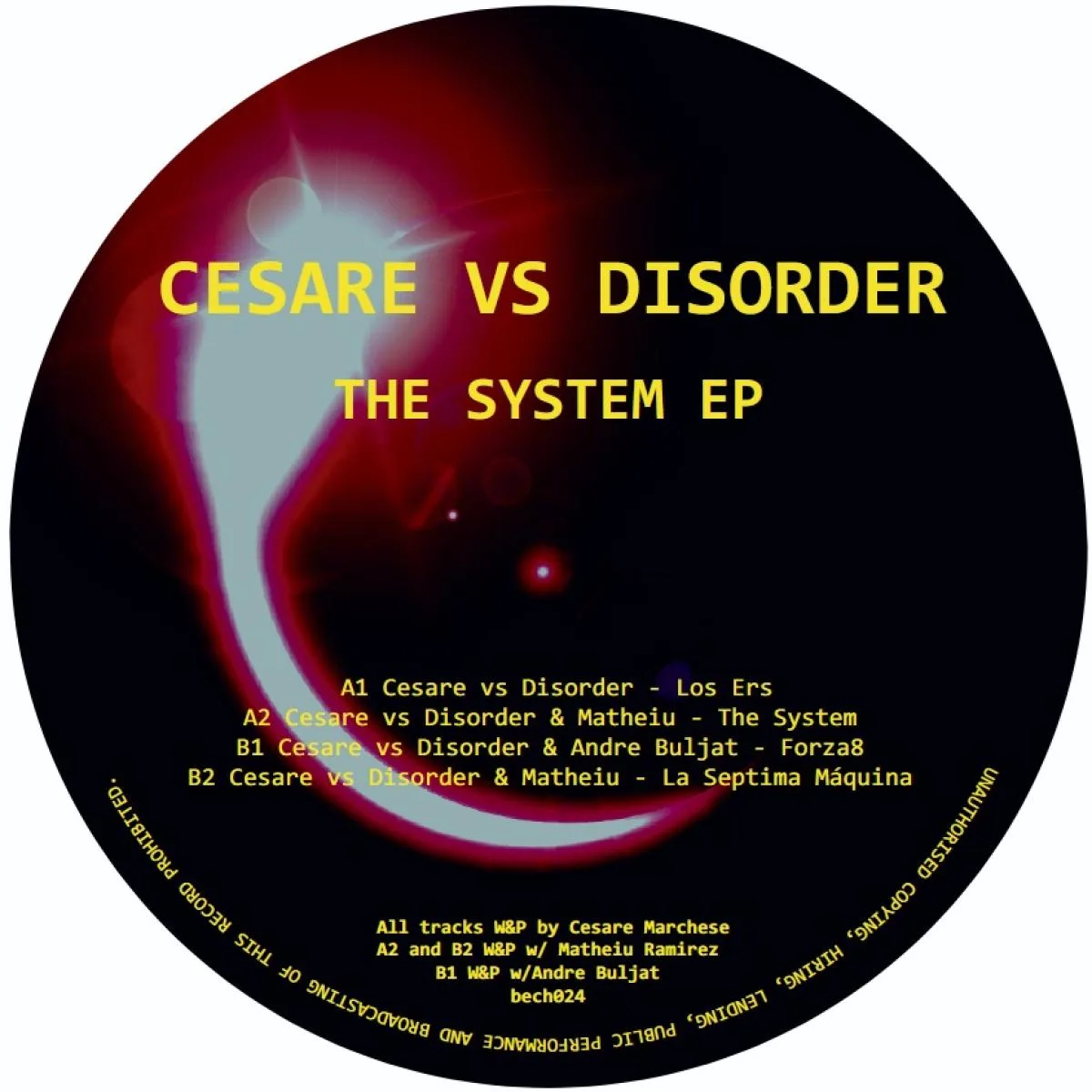 Cesare vs Disorder — The System EP