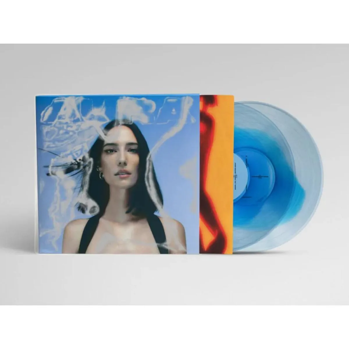 Обратная сторона обложки — AMELIE LENS — AURA LP 2x12"