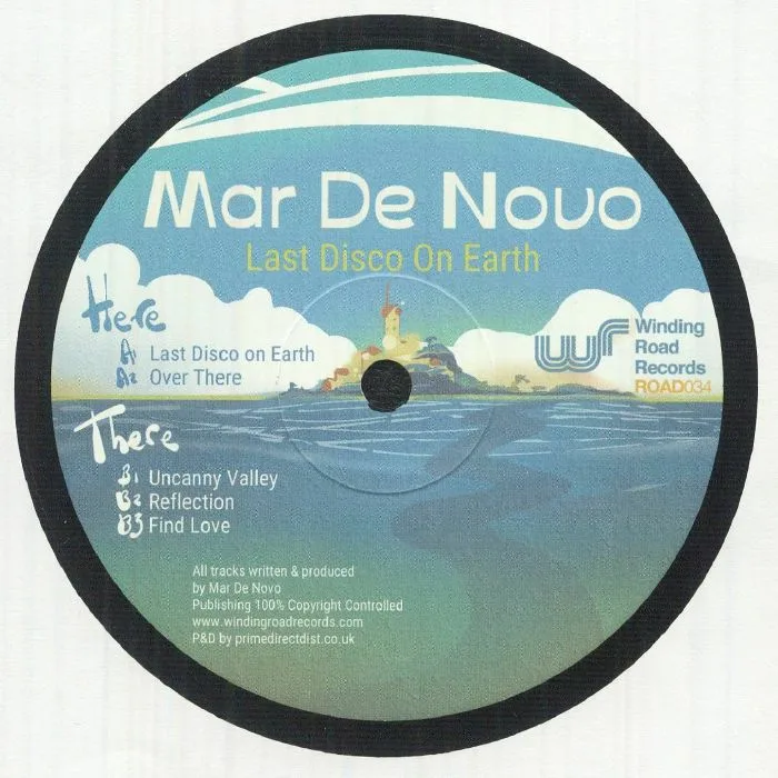 Лицевая сторона обложки — MAR DE NOVO — Last Disco On Earth EP