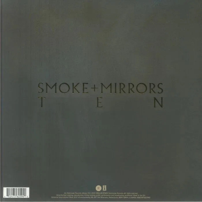 Обратная сторона обложки — IMAGINE DRAGONS — Smoke + Mirrors Ten (10th Anniversary Edition)