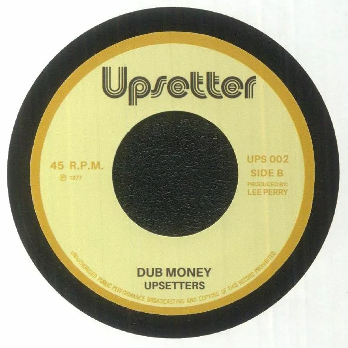 Обратная сторона обложки — Danny HENSWORTH / UPSETTERS — Mr Money Man
