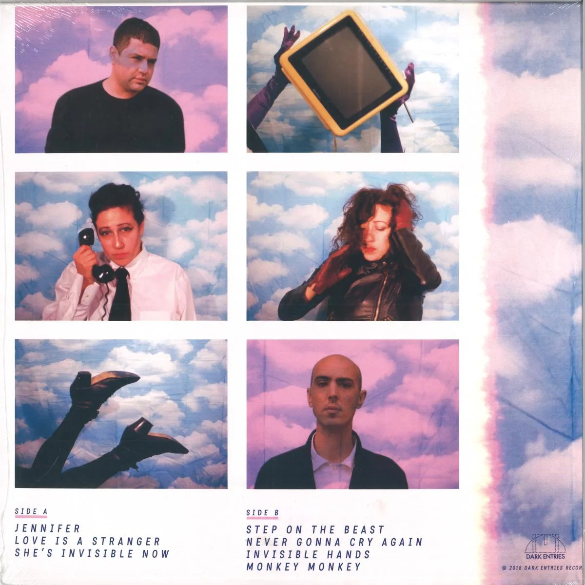 Обратная сторона обложки — Cold Beat — A Simple Reflection EP