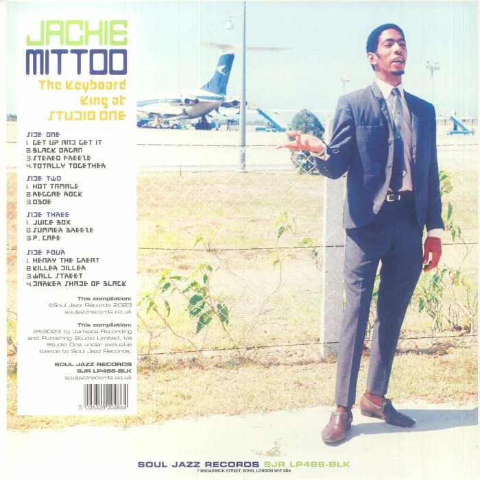 Back cover — Jackie MITTOO — The Keyboard King At Studio One