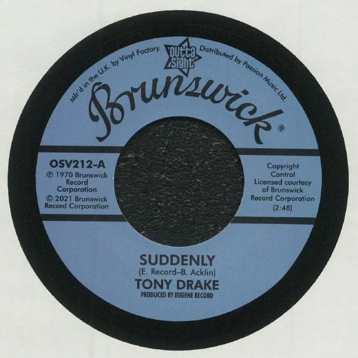Tony DRAKE / GENE CHANDLER — Suddenly