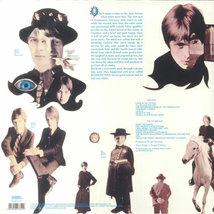 Back cover — BLOSSOM TOES — We Are Ever So Clean (remastered)